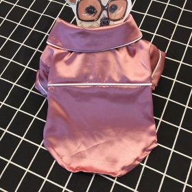 Fashion Personality Teddy Dog Clothing (Option: Pink-2XL)