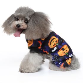 Pet Dog Halloween Christmas Festival Dress Up Clothes (Option: SDZ139 Purple Bat-L)